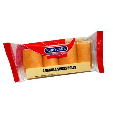 4pc Mini Swiss Roll Vanilla