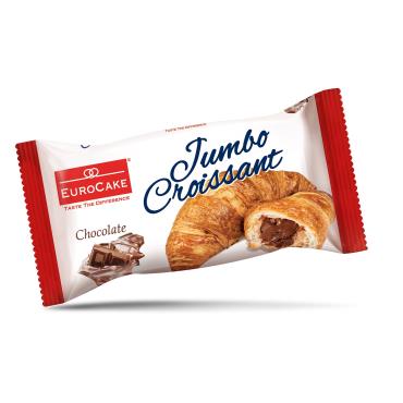 Eurocake_NEW Jumbo Croissant Chocolate Filled_Pckshot RED 