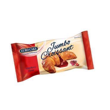 Eurocake_Jumbo Croissant Strawberry Filled_Wrapper Packshot 