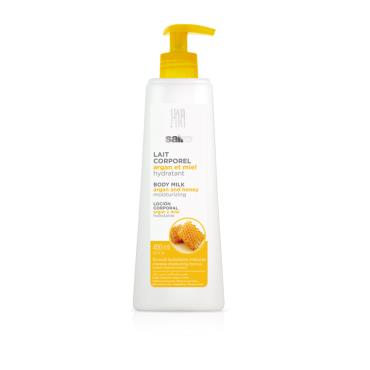 Argan and honey body milk 400 ml